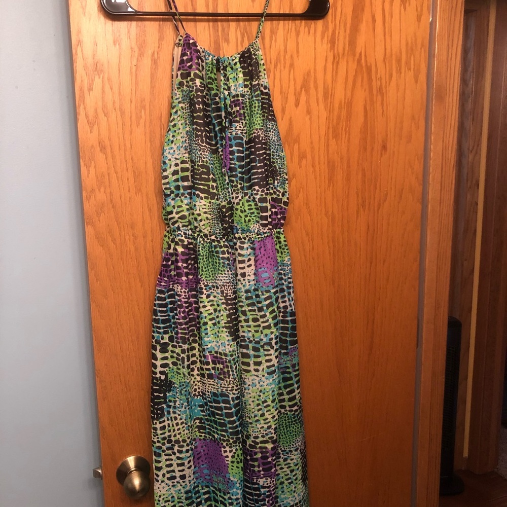 Maxi dress multi colored